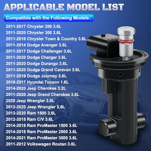 5149141AF Camshaft Position Sensor Compatible with 2011-2020 Chrysler 200 300 Town & Country, Dodge Charger Durango Grand Caravan Journey Avenger Challenger, Jeep Grand Cherokee Wrangler, Ram 1500