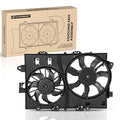 A-Premium Engine Radiator Cooling Fan Assembly Compatible with Select Chevrolet & Pontiac Models - Equinox 2006-2008, Torrent 2006-2008, 3.4L - Replace# 19130231, 19130401