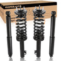 KUIPERAUTO Front and Rear Struts Complete Assembly Shocks Absorbers Compatible for 2005-2010 Jeep Grand Cherokee / 2006-2010 Jeep Commander,171377L,171377R,911278 4PCS