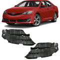 US AUTO PARTS PLUS New Front Engine Splash Shield Under Cover Right Passenger & Left Driver Side Direct Replacement for Toyota Camry 2012-2014 5144106150 5144206140 TO1228178 TO1228177