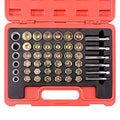 DAYUAN 114Pcs Oil Pan Thread Repair Kit Sump Gearbox Drain Plug Tool Set