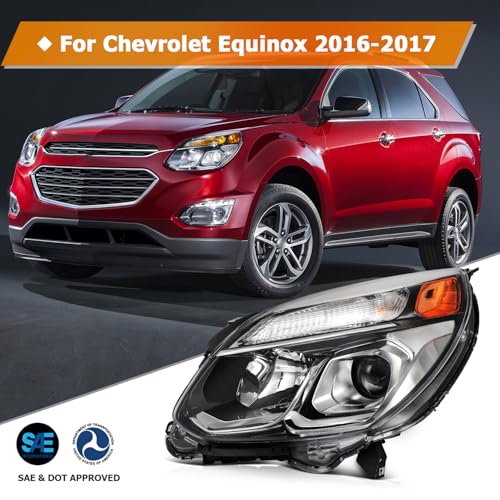 LBRST Headlights Fit for Chevrolet Equinox 2016-2017