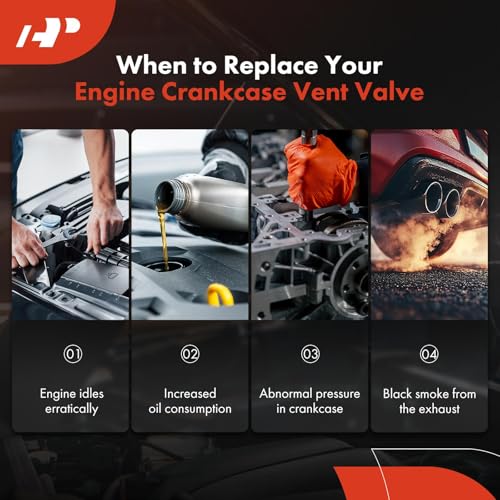 A-Premium P.CV Valve Cover Cap Repair Kit Compatible with Land Rover Range Rover 2010-2022, LR4 2010-2013, Range Rover Sport 2010-2022, Replace# LR032082, LR010780