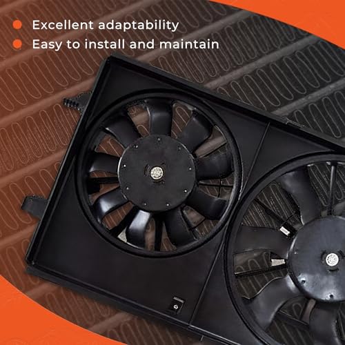 labwork Radiator Cooling Fan Replacement for Chevrolet Malibu 2004-2012 Replacement for Pontiac G6 2005-2010 620610