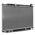 DWVO Radiator Complete Radiator Compatible with 2003-2007 Murano S SE SL 3.5L V6 AT w/Oil Cooler
