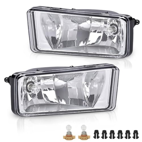 G-PLUS Front Bumper Fog Lights Fit Chevy Silverado/Tahoe/Suburban 2007-2015