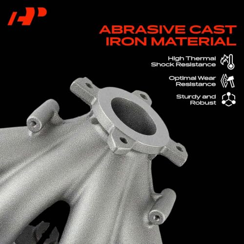 A-Premium L4 Engine Exhaust Manifold Kit Fit for Jeep Compass Patriot 2007-2017 & Dodge Journey 2009-2020, Avenger 2008-2014, Caliber 2007-2012 & Chrysler 200, Sebring, W/Gasket, Bolt, Nut, Washers