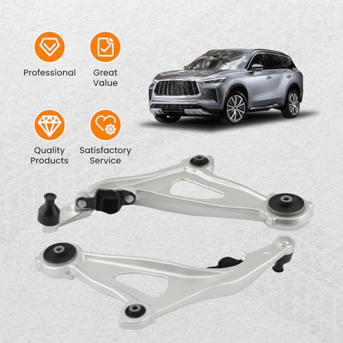 maXpeedingrods Front Lower Control Arm for Nissan Pathfinder 2013-2020, for Infiniti QX60 2014-2022, for Infiniti JX35 2013, K623063, K623064