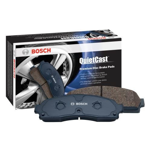 BOSCH BP1375 QuietCast Premium Semi-Metallic Disc Brake Pad Set - Compatible with Select Audi Q3, Q3 Quattro; Ford Mondeo; Volkswagen Passat, Tiguan; FRONT