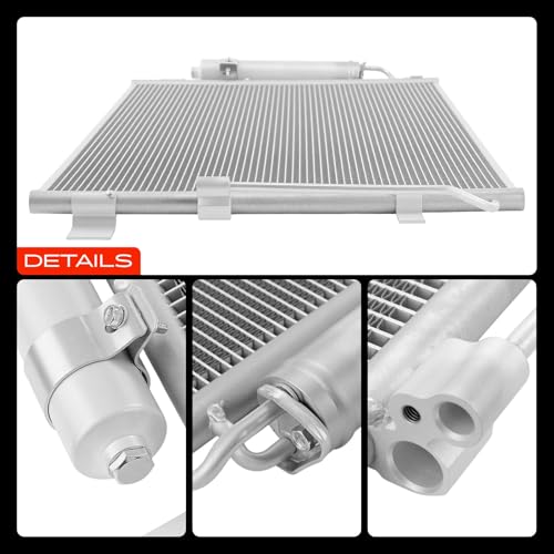 A-Premium Air Conditioning A/C Condenser Compatible with Nissan Altima 2013-2018, Maxima 2016-2021, 2.5L 3.5L, Replace# 921003TA1A, 921003TA3B