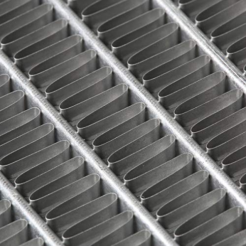 DNA Motoring OEM-RA-681 Factory Style Aluminum Cooling Radiator Compatible with 88-94 Chevy S10 Blazer / 88-93 S10 Pickup / 92-94 Jimmy, 26-1/4‘’ X 16-1/4‘’ X 1-1/4‘’