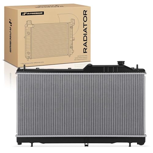 A-Premium Engine Coolant Radiator Assembly with Transmission Oil Cooler Compatible with Subaru Forester 09-13, Impreza 08-11, Outback 05-09, Crosstrek 16-17, 2.0L 2.5L H4 Engine, Automatic Trans.