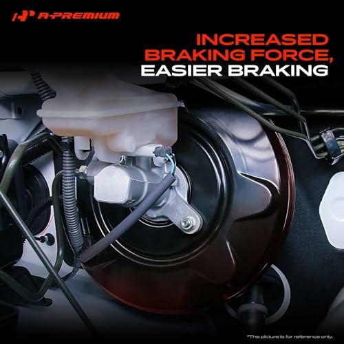 A-Premium Vacuum Power Brake Booster Compatible with Toyota Sequoia 2003 2004 2005 2006 2007