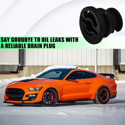 QKYS 6PCS Car Engine Oil Drain Plug with Oil Drain Plug Removal Tool, OEM#06L103801 Oil Drain Plug Repair Kit, Oil Pan Drain Plug Compatible with Volkswagen, Audi, Seat Golf Passat