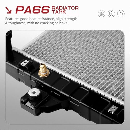 YITAMOTOR Radiator Compatible with 1999-2004 Grand Cherokee 4.0L L6