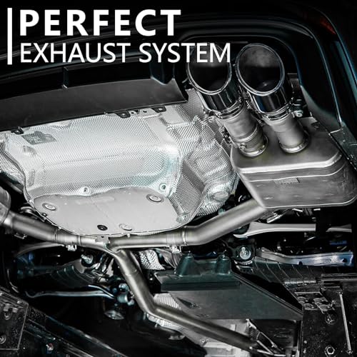 LCGP 2.5 Inch DIY Custom Exhaust Pipe Mild Steel Elbow Straight Pipe U-Shaped Pipe 8 Pcs