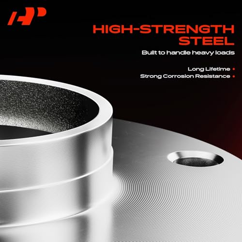 A-Premium 2 x Front Wheel Bearing and Hub Assembly with ABS & 5-Lug Compatible with Ram 1500 2011 & Dodge Ram 1500 2009-2010