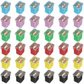 Joinfworld 36Pcs Jcase Fuse Assortment Kit Automotive Low Profile Box Shaped Micro Cartridge Fuses(20A, 30A, 40A, 50A, 60A, 80A) for Ford Chevy/GM Nissan and Toyota Pickup Trucks Cars SUVs