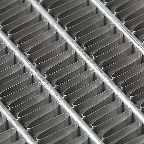 DNA Motoring OEM-RA-709 OE Style 1-Row Aluminum Core Radiator Compatible with 81-86 C/K 1500 2500 3500,28-1/4" W X 17-1/4" H X 1-1/4" D,1-5/16" Inlet / 1-9/16" Outlet