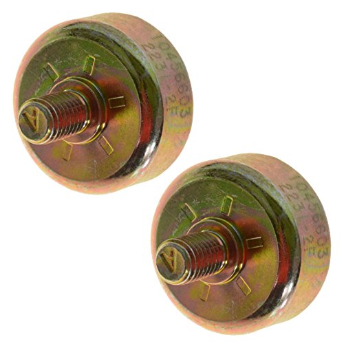 TRQ Engine Knock Detonation Sensor Pair for Chevy GMC Silverado Sierra Camaro Isuzu