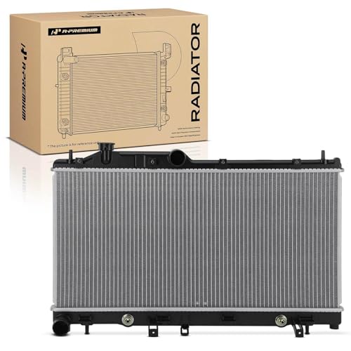 A-Premium Engine Coolant Radiator Assembly with Transmission Oil Cooler Compatible with Subaru Forester 09-13, Impreza 08-11, Outback 05-09, Crosstrek 16-17, 2.0L 2.5L H4 Engine, Automatic Trans.