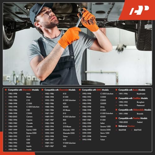 A-Premium Transmission Oil Pan Without Drain Plug Compatible with GM Vehicles with THM700-R4/4L60/MD8 or 4L60-E 4-Speed Automatic Transmission