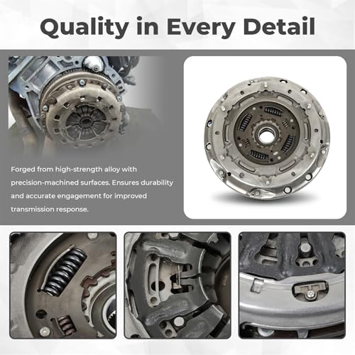 Silscvtt Transmission Dual Clutch Fork Kit Replacement for Ford Fiesta Focus EcoSport 2011-up 6DCT250
