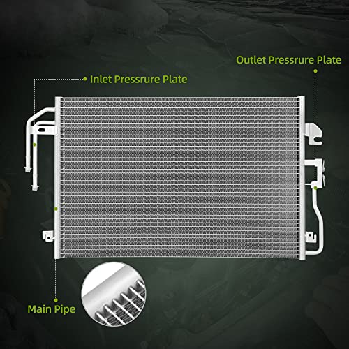 AUTOSAVER88 A/C AC Condenser Air Conditioning Condenser Compatible with 2009 2010 2011 2012 Ford Escape 2009-2011 Mazda Tribute Mercury Mariner 2.5L 3.0L V6 L4