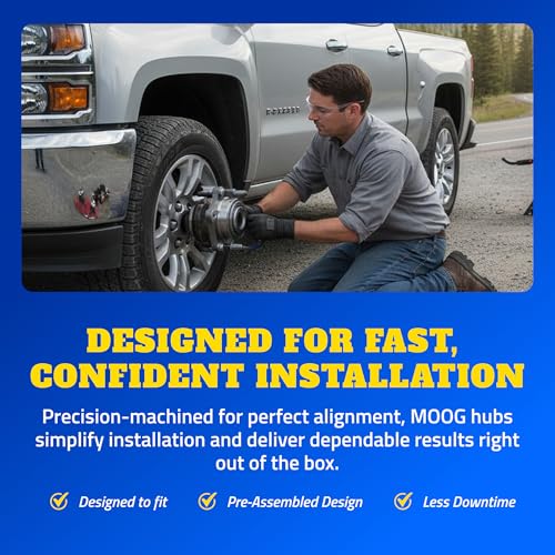MOOG 513275 Wheel Bearing and Hub Assembly for Ford Edge