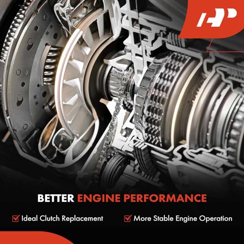 A-Premium Transmission Clutch Kit with Flywheel Compatible with Jeep Grand Cherokee 1994-1996, Wrangler 1994-1995/1997-2004, Cherokee 1994-2001, TJ 1997-2004, 4.0L