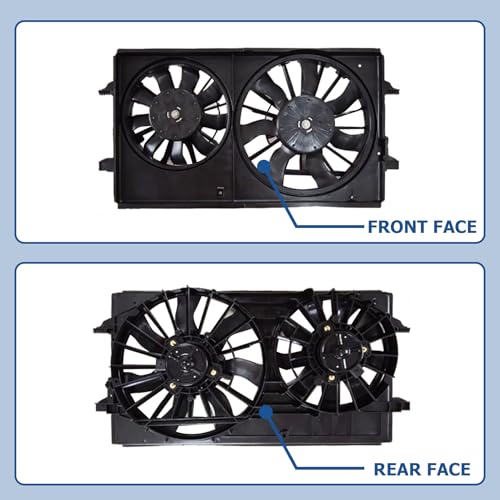WFLNHB Radiator Cooling Fan Replacement for Pontiac G6 2005-2010 Replacement for Chevrolet Malibu 2004-2012 620610