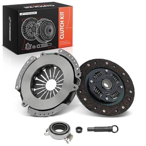 A-Premium Toyota Clutch Kit Set Compatible with Toyota Corolla 1993-2008, Matrix 2003-2008, Yaris 2007-2014, Echo 2000-2005, Celica, MR2 Spyder & Scion xB, xD, xA & Chevrolet Prizm & Geo Prizm