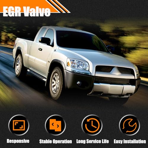EGR Valve 53034192AA Replacement for 2008-2010 Dodge Dakota Durango Nitro RAM 1500 Pickup, EGR Valve Exhaust Gas Recirculation Valves Fit for Commander Grand Cherokee Liberty Replace OE# 53032948AD