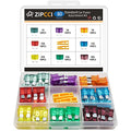 ZIPCCI 80 Pcs Standard Car Fuse, Fuses Assortment kit(1A/3A/5A/10A/15A/20A/30A/40A) Automotive Blade Fuse for RV, Truck, Marine, Auto Accessories