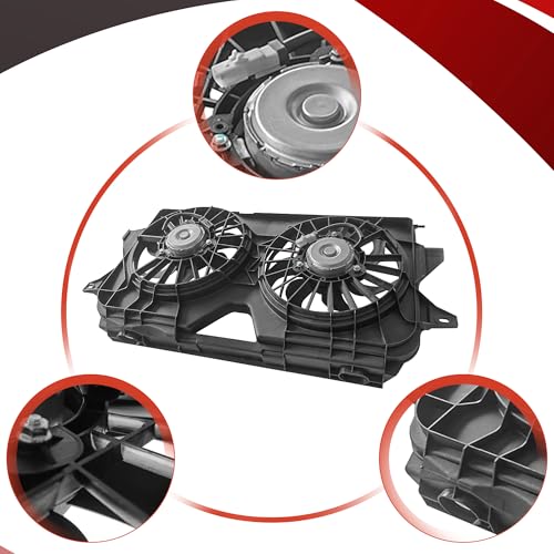 Partsflow Engine Cooling Fan Assembly For 2005-2007 Chrysler Town & Country For 2005-2008 Chrysler Voyager For 2005-2007 Dodge Caravan For 05-07 Dodge Grand Caravan 620-042