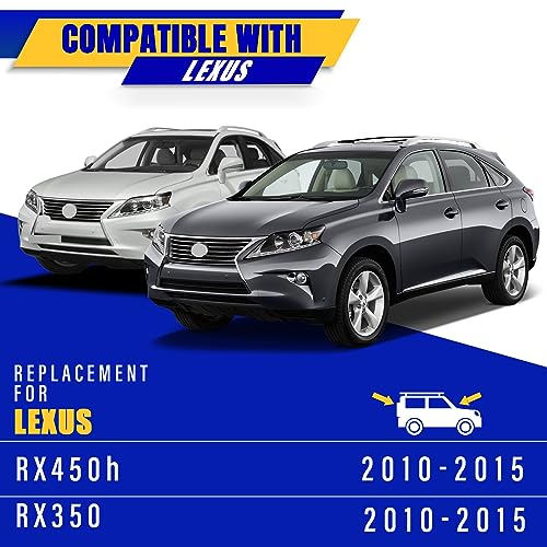3 wipers Replacement for 2010-2015 Lexus RX450h/2010-2015 Lexus RX350, Windshield Wiper Blades Original Equipment Replacement - 26"/22"/16" (Set of 3) U/J HOOK