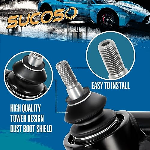 2-4" Lift Upper Control Arms for 07–18 Chevy Silverado 1500/GMC Sierra 1500 6 Lug, Chassis & Suspension Control Arm Kit with Ball Joints Fits Tahoe/Yukon/Suburban 1500, Replaces OE Stamped Steel Arms