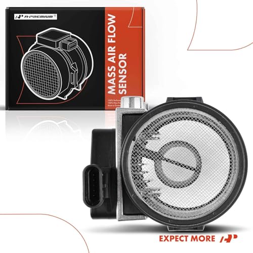 A-Premium Mass Air Flow Sensor Assembly [5 Pins] MAF Compatible with Chevrolet Camaro 1986-1989, Corvette 1986-1989 & Pontiac Firebird 1986-1989