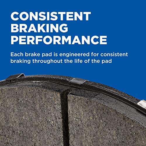 DRiV Wagner Disc Brake Pad Set - ZD866 - Ceramic Brakes for Car - Reduces Noise & Restores Braking Performance - Stainless-Steel Hardware - QS - Ceramic
