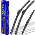 3 wipers Replacement for 2010-2015 Lexus RX450h/2010-2015 Lexus RX350, Windshield Wiper Blades Original Equipment Replacement - 26"/22"/16" (Set of 3) U/J HOOK