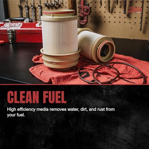 Doc's Diesel 6.7L Cummins Diesel Fuel Filter Water Separator DGF431 for RAM 2500 3500 4500 5500 2025-2026, Includes Seals, Direct Fit Replacement, Replaces OEM 68677800AA