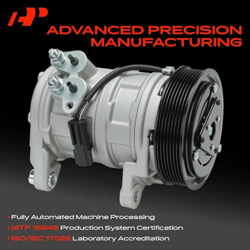 A-Premium Air Conditioner AC Compressor with Clutch Compatible with Dodge Ram 1500 2500 3500 5.7L 2003-2008
