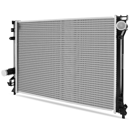 DWVO Radiator Compatible with 2009-2023 Dodge Charger Challenger 2009 2010 2011 2012 2013 2014 2015 2016 2017 2018 2019 2020 2021 2022 2023 Chrysler 300 2.7L 3.5L 3.6L 5.7L 6.1L 6.4L V6 V8