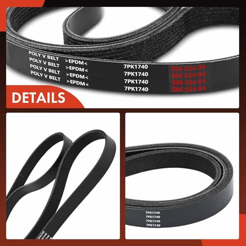 A-Premium 68.57 In Serpentine Belt Fit for Honda CR-V CRV 2010 2011 L4 2.4L, 56992-REZ-A01