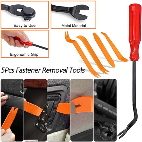 332Pcs Toyota Car Retainer Clips Auto Fasteners Assortment-18 Most Popular Sizes Auto Push Pin Rivets Set for Toyota Lexus Nissan Body Interior and Exterior Retainer Fastener Clip - 2 Years Warranty