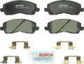 BOSCH BC721 QuietCast Premium Ceramic Disc Brake Pad Set - Compatible with Select Subaru Forester, Impreza, Legacy, Outback; FRONT