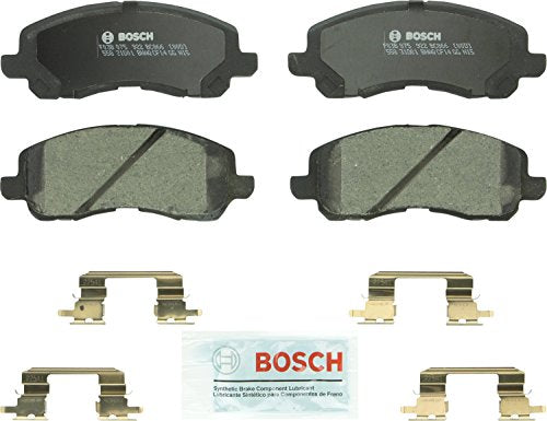 BOSCH BC721 QuietCast Premium Ceramic Disc Brake Pad Set - Compatible with Select Subaru Forester, Impreza, Legacy, Outback; FRONT