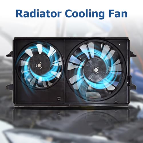 WFLNHB Radiator Cooling Fan Replacement for Pontiac G6 2005-2010 Replacement for Chevrolet Malibu 2004-2012 620610