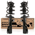 KUIPERAUTO Pair Front Complete Struts Assembly 172518 Compatible for 2009-2012 Chevy Traverse / 2008-2012 Buick Enclave / 2007-2012 GMC Acadia Replacement Coil Spring Shock Absorbers (2PCS)