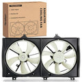 PartsFlow Radiator Cooling Fan Assembly for 2007 2008 2009 Toyota Camry Black 621-014